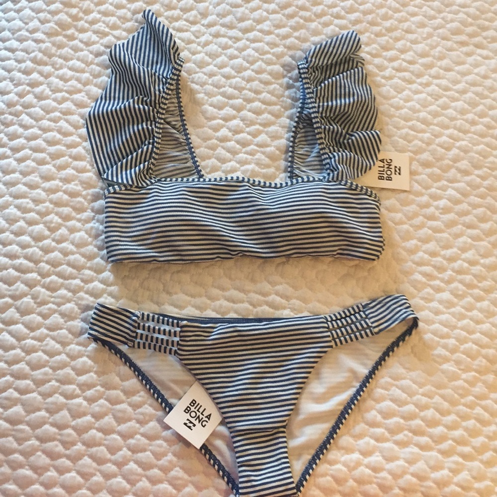 Billabong Stripped Bathing Suit